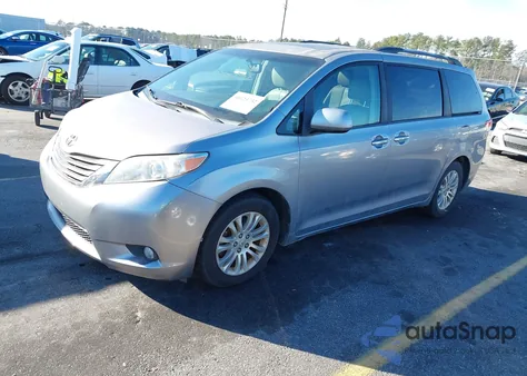 2011 Toyota Sienna Xle V6 из США, поврежденный, VIN 5TDYK3DC6BS005223